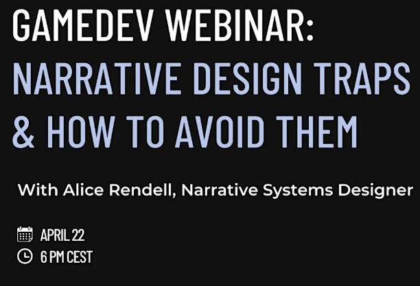 Free webinar for GamedevStation.