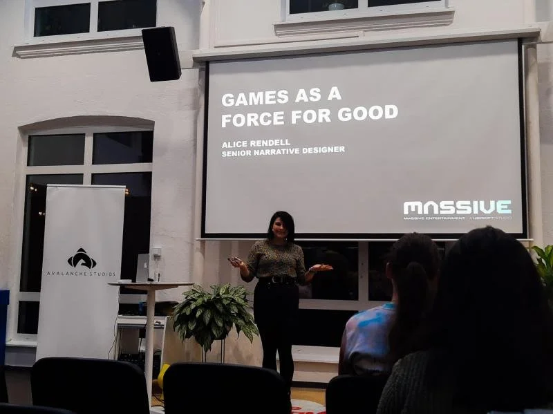 Spoke at the 'Inspiration Day - Women Working with Games' for The Game Assembly.