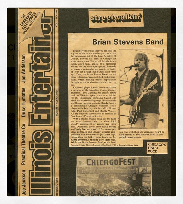 𝟙𝟡𝟠𝟚

#WDYBS #BrianStevens #WeDontWorryBand #WDWBand #Back2Normal #FadedDreams