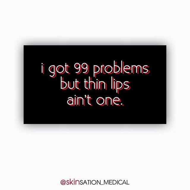 &ldquo;Hit me!&rdquo;💋⁣
⁣
With lip filler injections of course.💉⁣
You gotta check out the before and afters of these beautiful lips.
⁣
Remember we have gift cards! Feelin&rsquo; lucky and want to try to win one...Skinsation is giving away a $250 gi