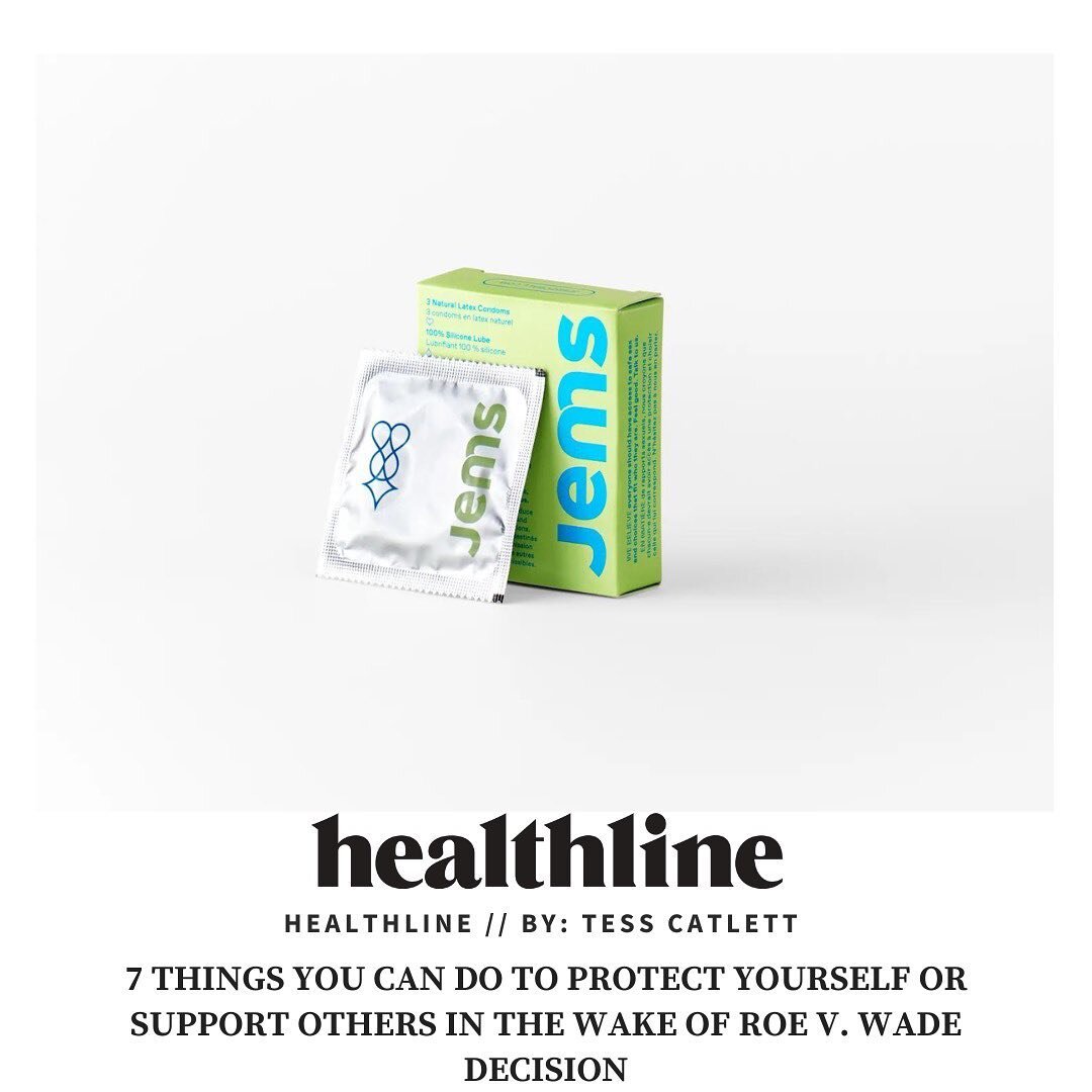 Client love // &ldquo;If you have time to pick up condoms in advance, check out online retailers P.S. Condoms and Jems&rdquo;

Thank you @healthline for including @jemsforall in the round-up on the 7 tips on how to stay protected against unintended p