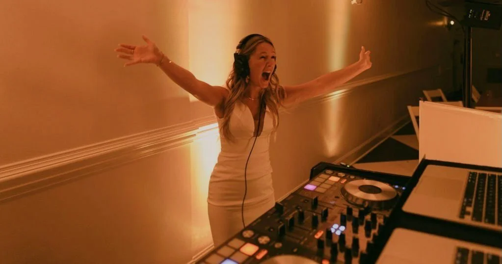 Raleigh wedding reception DJ service AGB Productions DJ Austin Bowling wedding DJ service