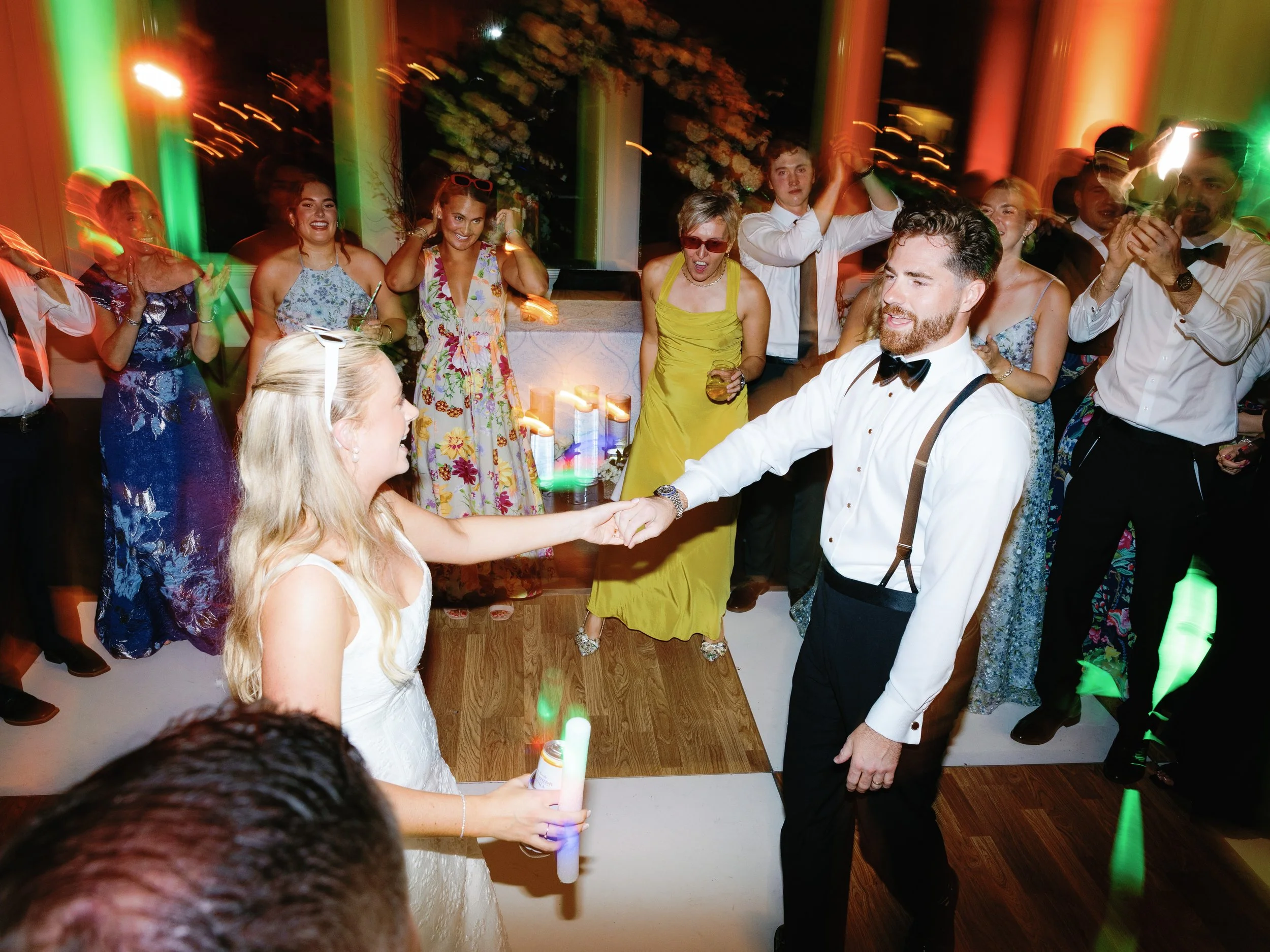 Raleigh wedding DJ Austin Bowling AGB Productions Donovan Manor Fuquay-Varina NC wedding vendor