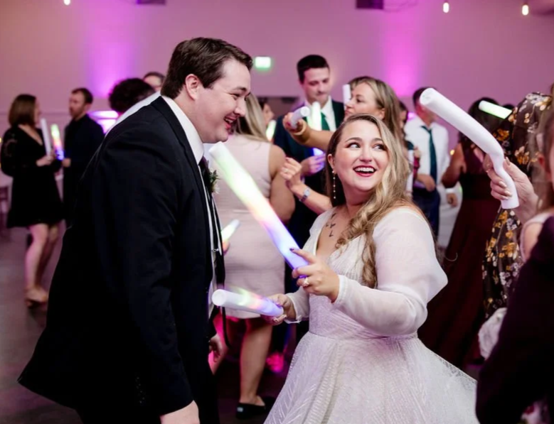 Raleigh wedding DJ at The Maxwell in Raleigh NC Austin Bowling best Deejay and EmCee