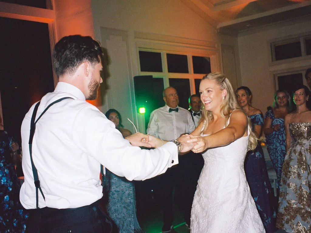Fuquay-Varina DJ AGB Productions performance Donovan Manor wedding Austin Bowling ceremony