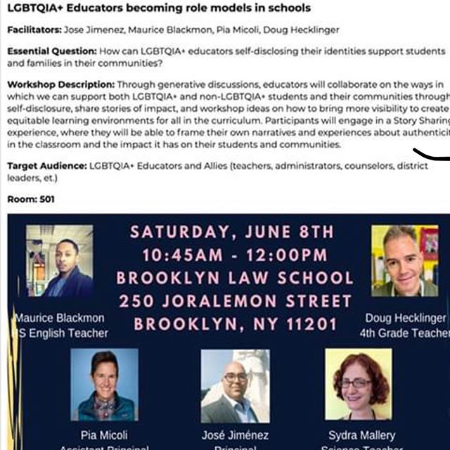 Continuing the conversation of Proud Teacher Stories on Saturday at Decolonizing Education conference. #proudteacherstories #proudteacherinitiative