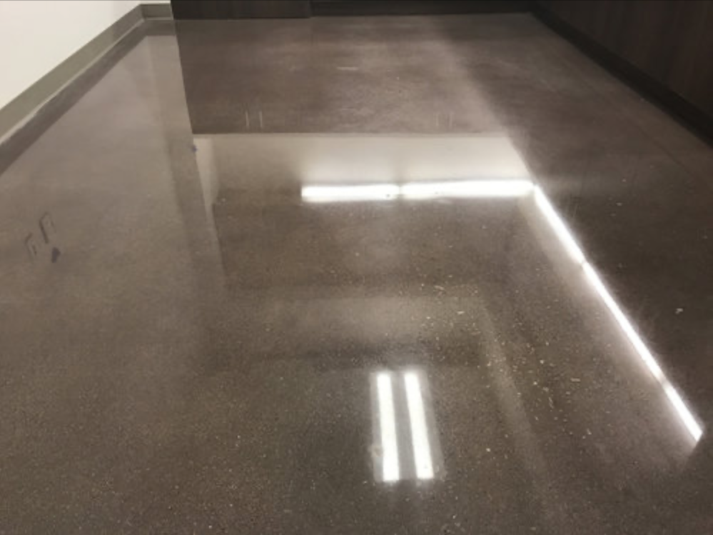 Exposed Polished Concrete in Dallas 