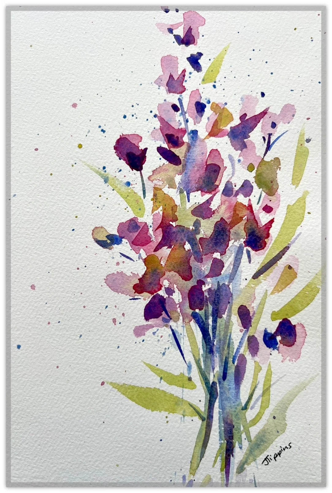 Purple and Pink Flower Bundle