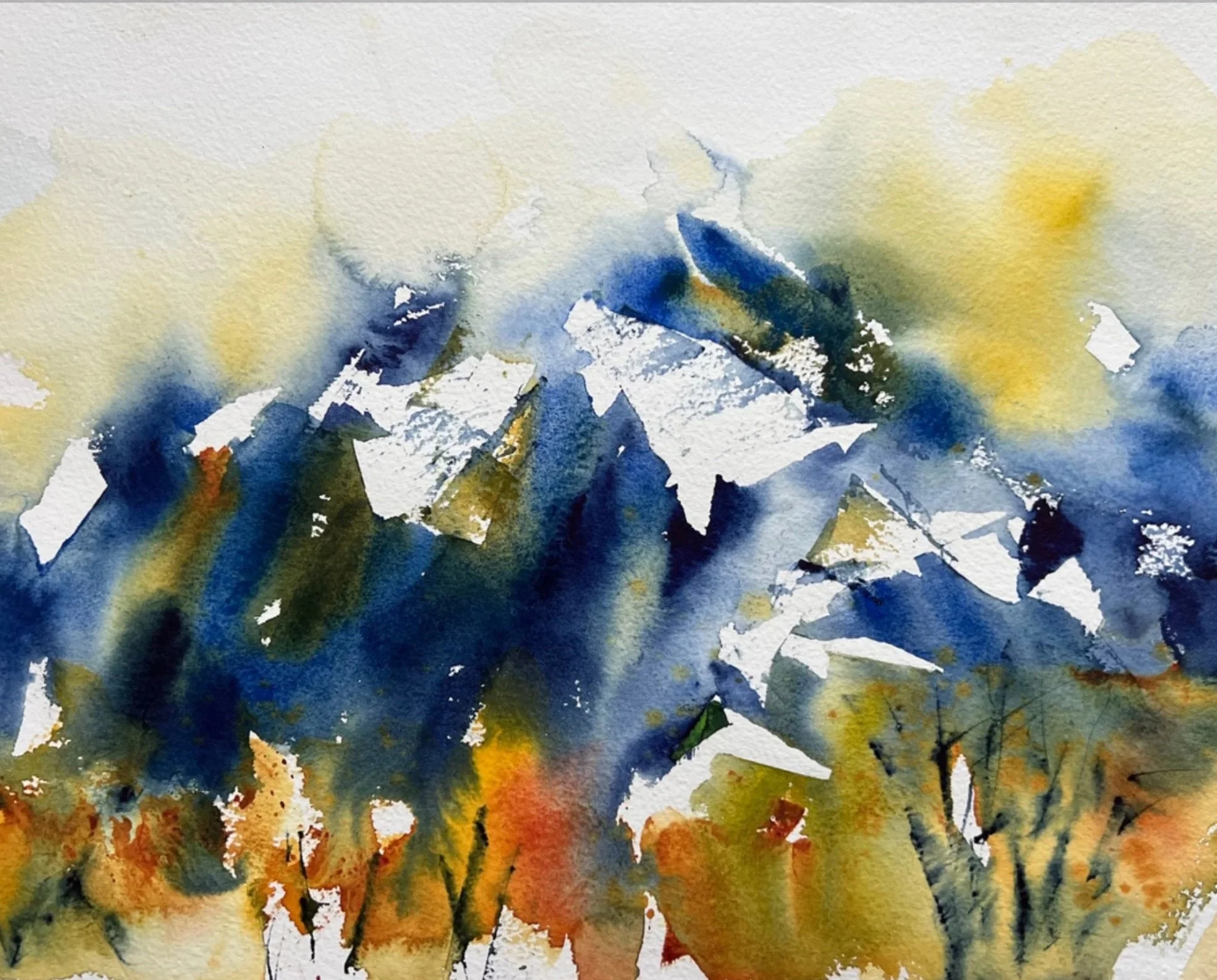 Mount Si Blue and Orange