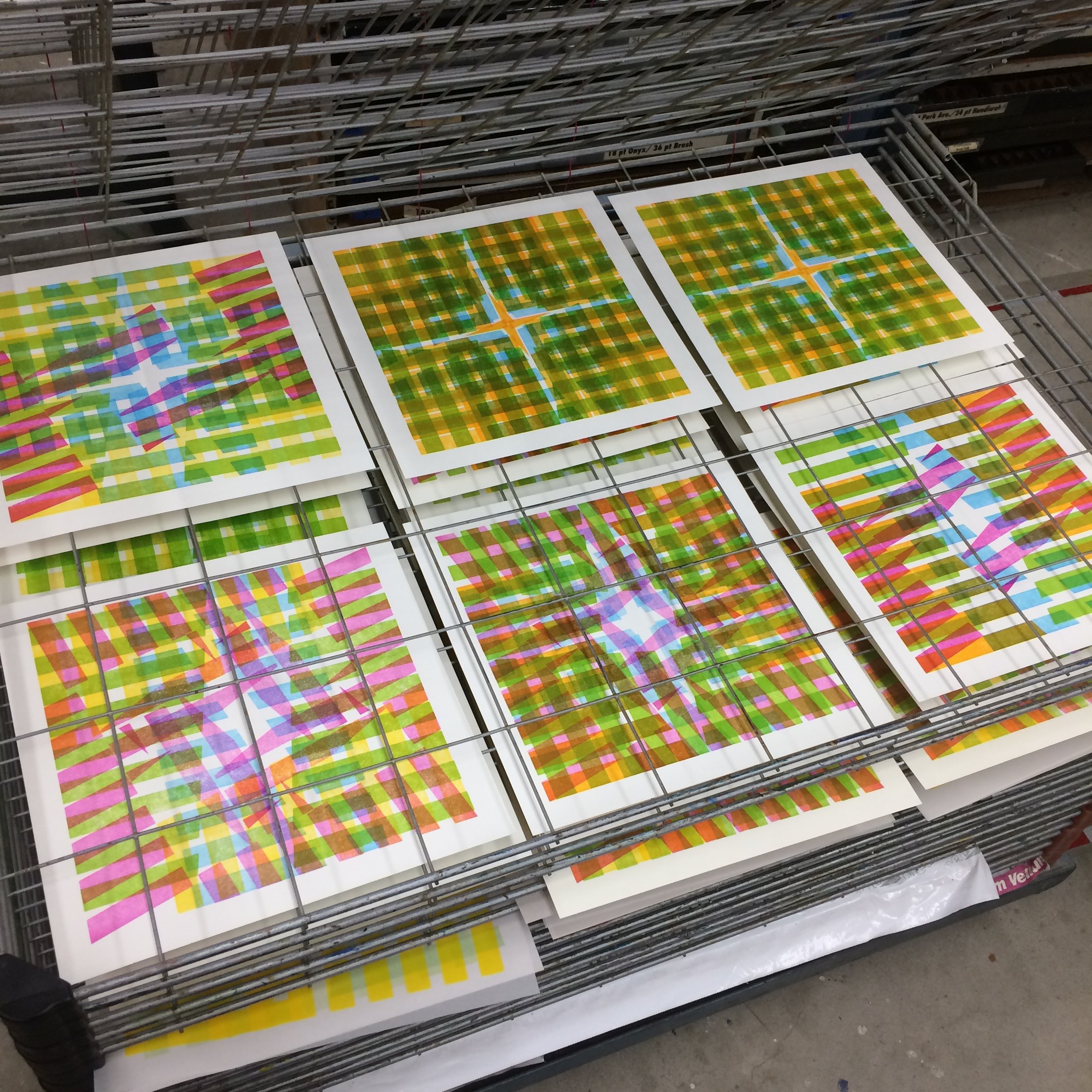 even more 1:4 Bars prints in process