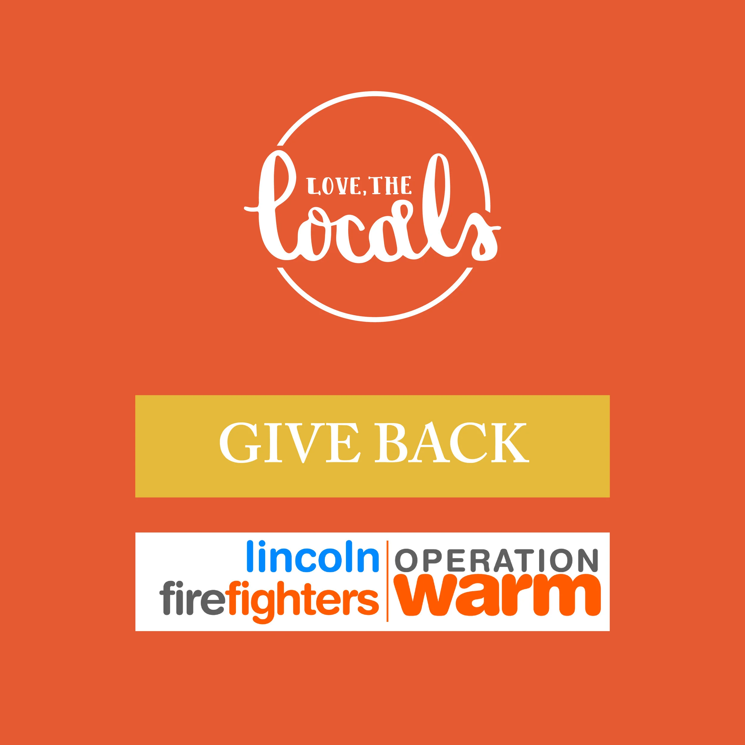 Give Back - Operation Warm 