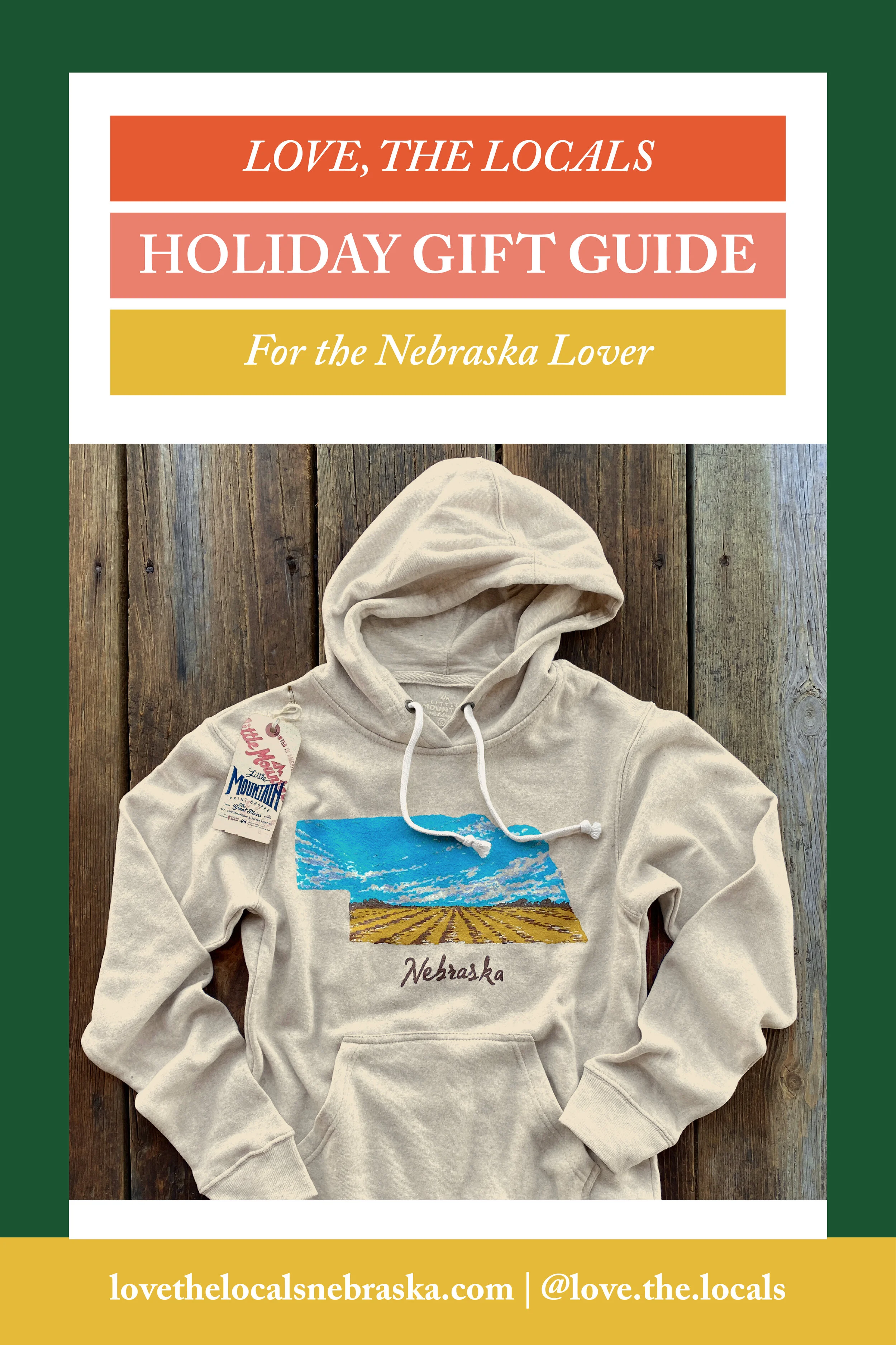 Love The Locals For the Nebraska Lovers Gift Guide 2020