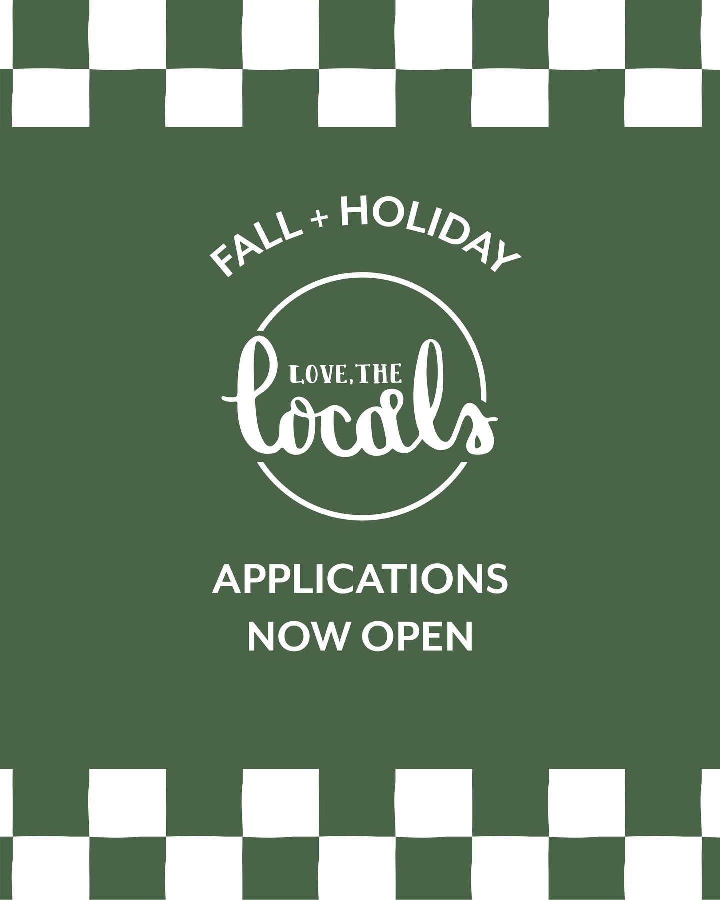 📣ATTENTION📣⁠
⁠
Applications for our Fall and Holiday Markets are now open! Head to our website to find both Fall and Holiday Applications. Information pages and applications for both our Fall and Holiday Markets can be found there.⁠
⁠
Fall Applicat