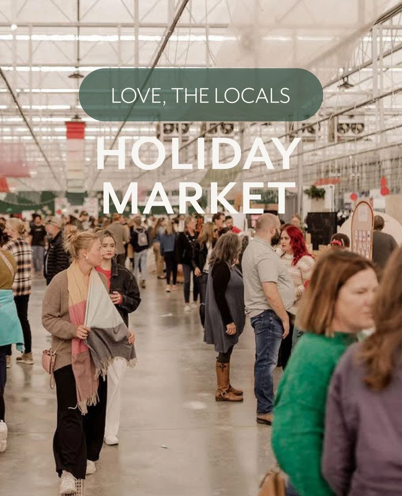 It's almost here! Our favorite market of the year! Join us TOMORROW - Saturday, December 6th from 10 AM - 5PM. We will be ready for you at Canoyer Garden Center in Lincoln! @canoyerlincoln⁠
⁠
Join us for 👇:⁠
⭐️ Shopping small from over 80 makers⁠ ⁠
