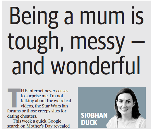 Column - Mother's Day 