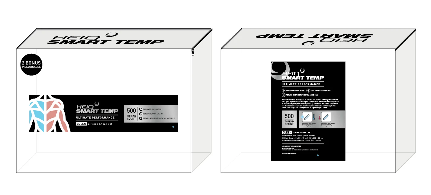  Ross Heiq smart temp sheet set packaging 