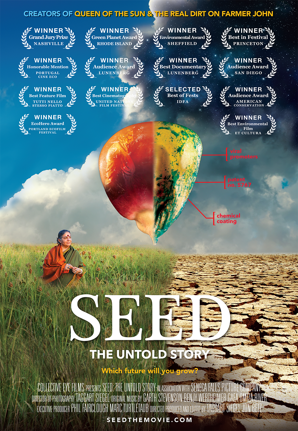 94% of our seed varieties have disappeared. The Untold Story follows passionate seed keepers intent on protecting our 12,000 year-old seed legacy.