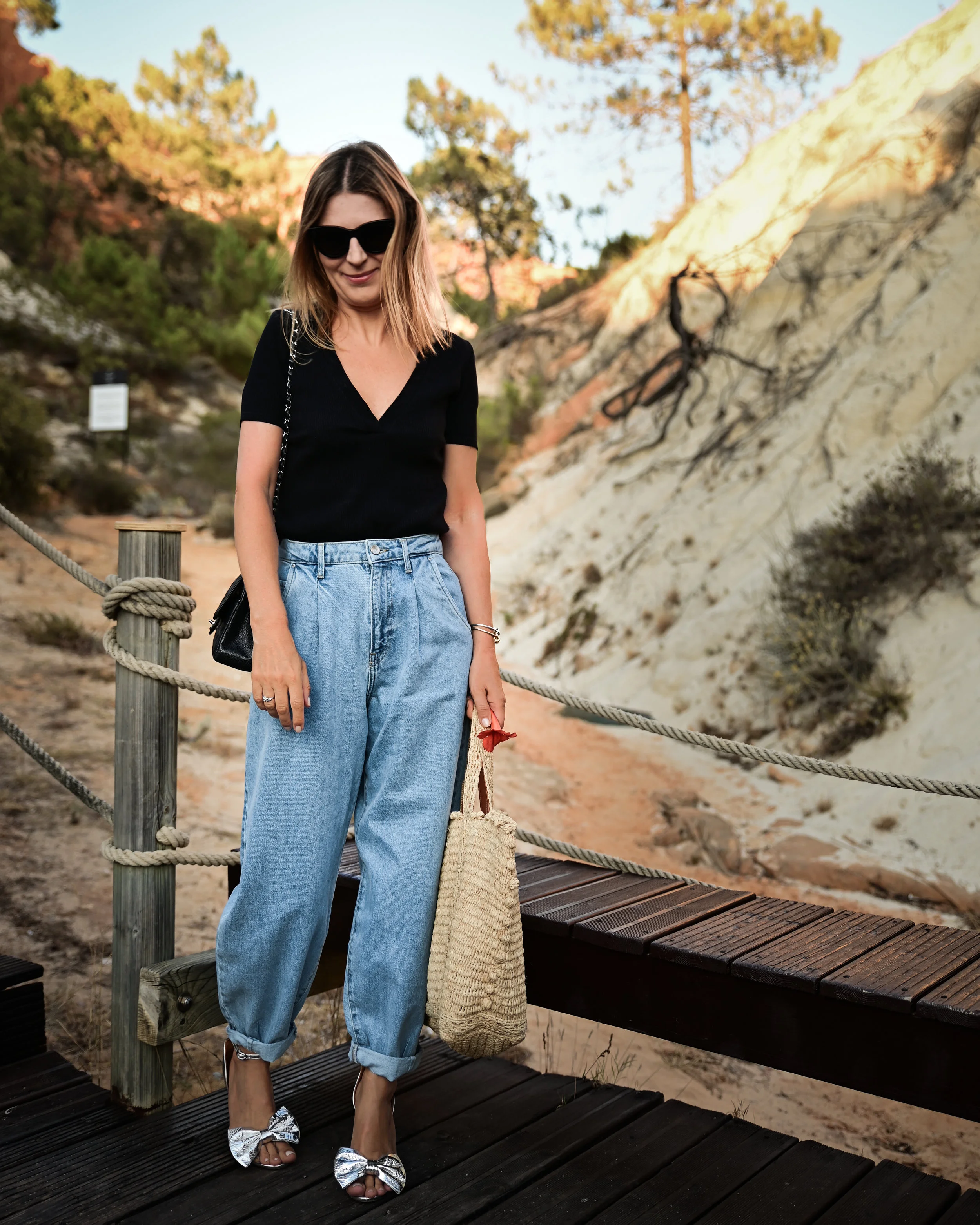 jeans slouchy zara