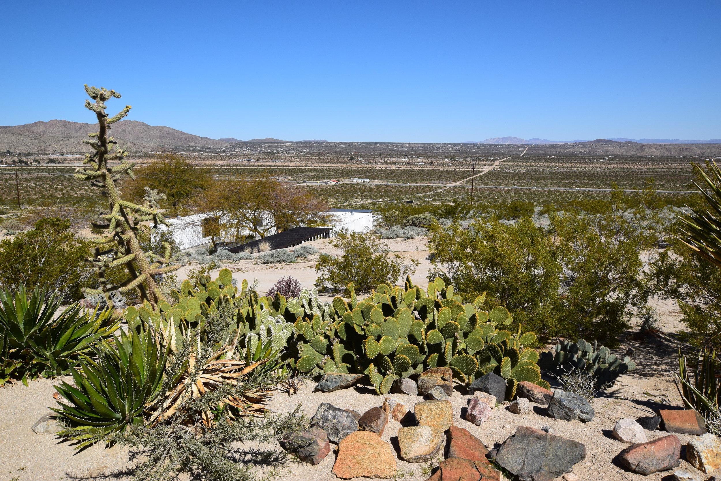 The open expanses of Wonder Valley.