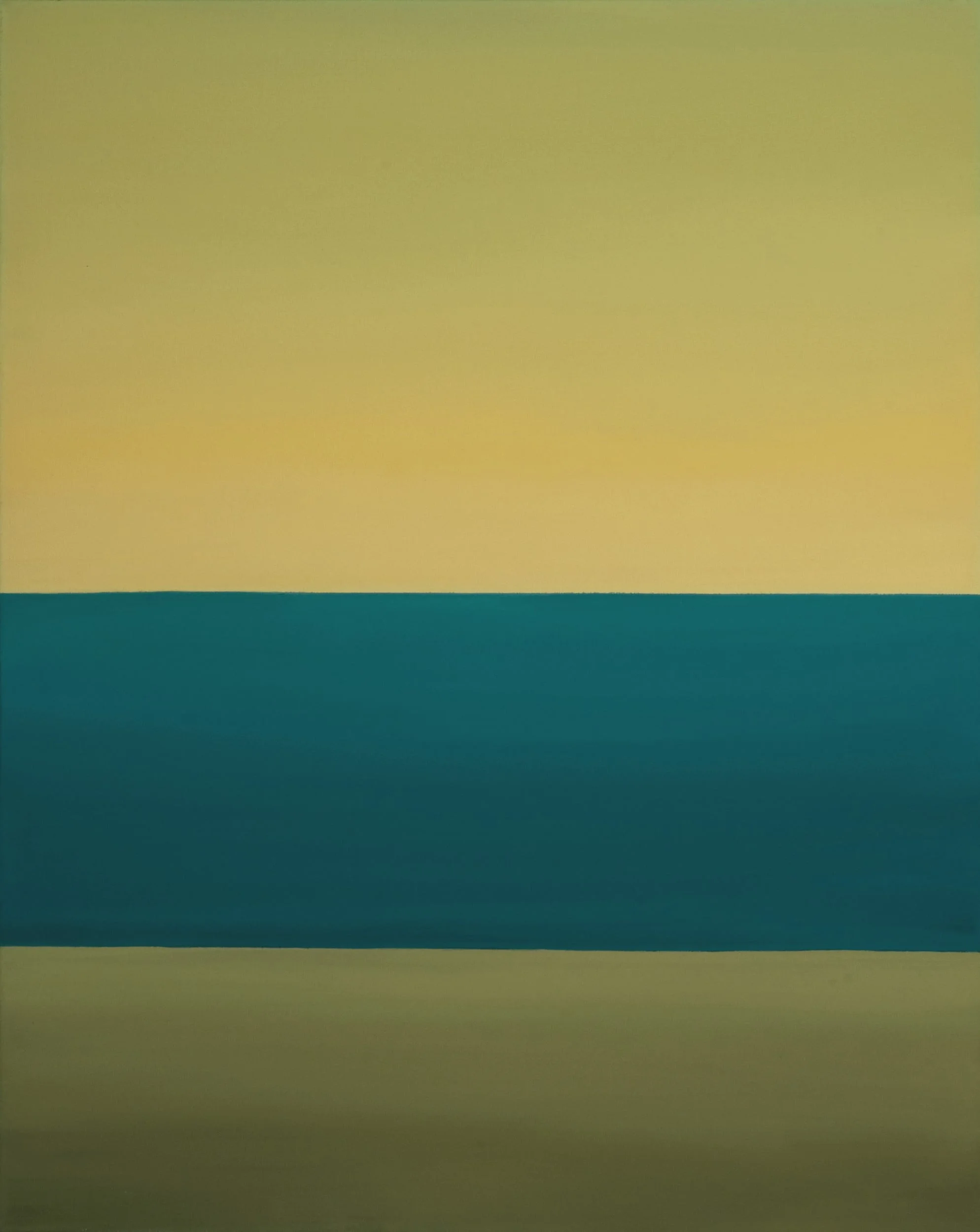 Emerald Day. Oil on canvas, 30 x 24 inches/76 x 61 cm.