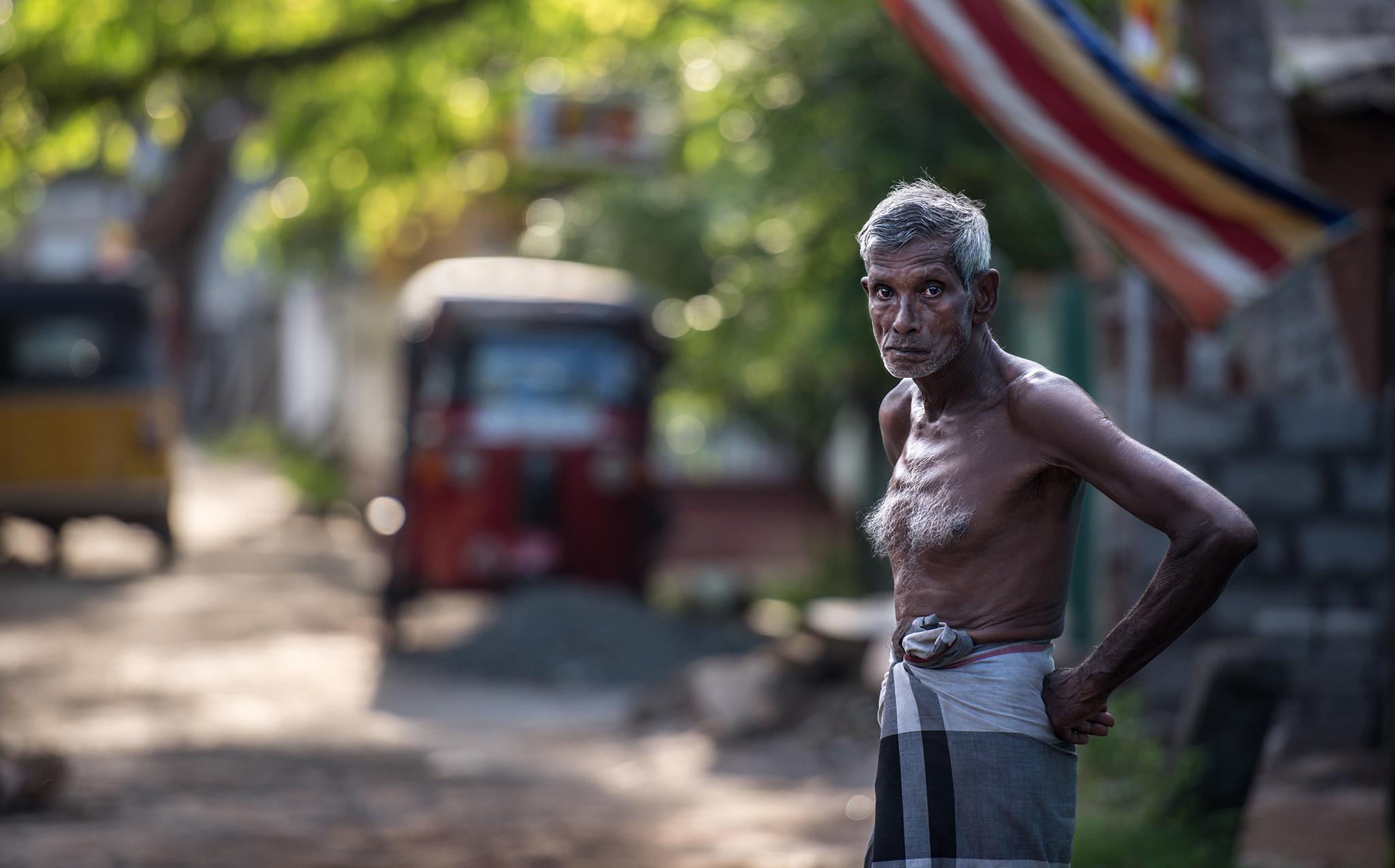 An Old man from Sri-Lanka