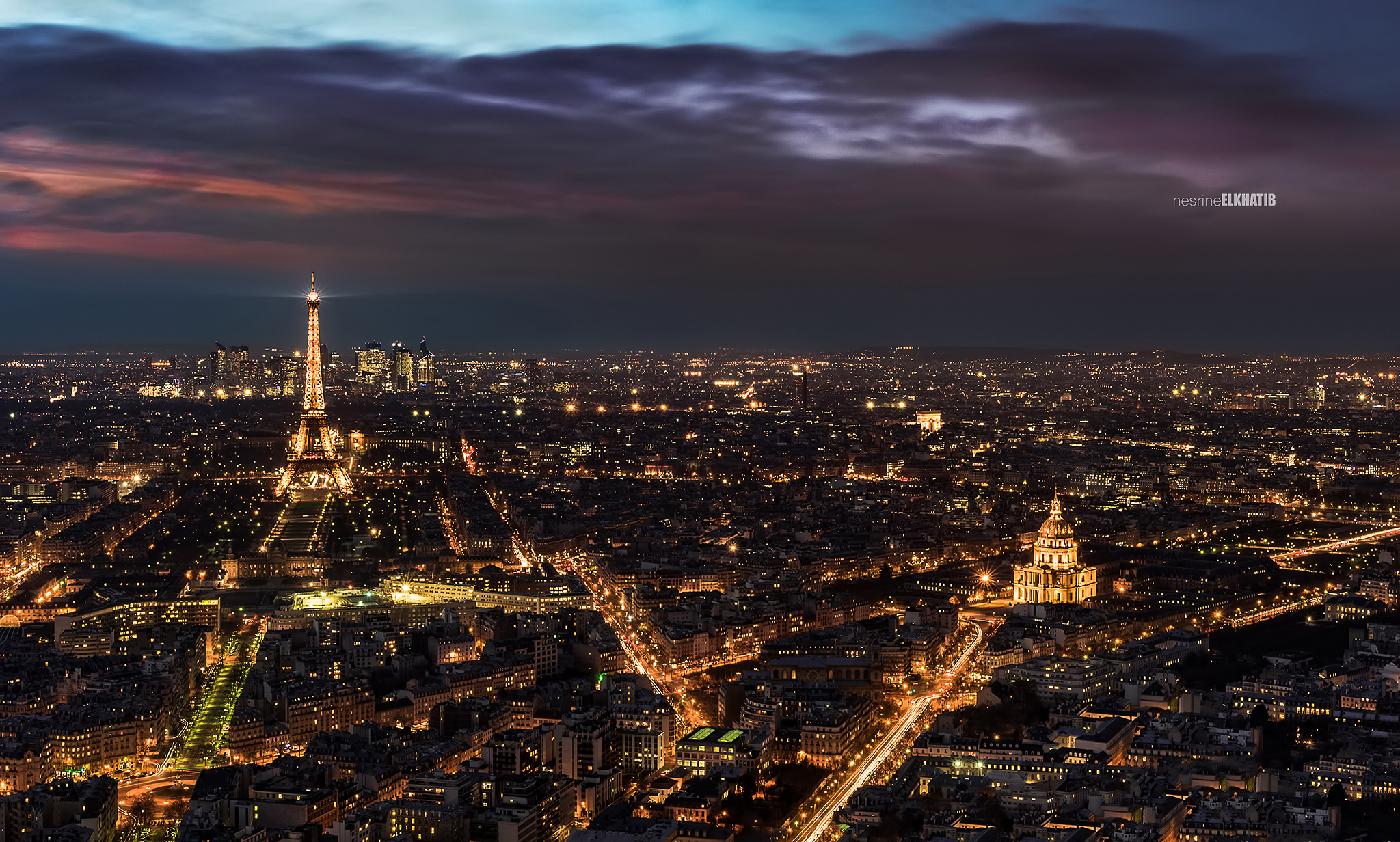 The City of Lights Paris from Montparnasse Tower