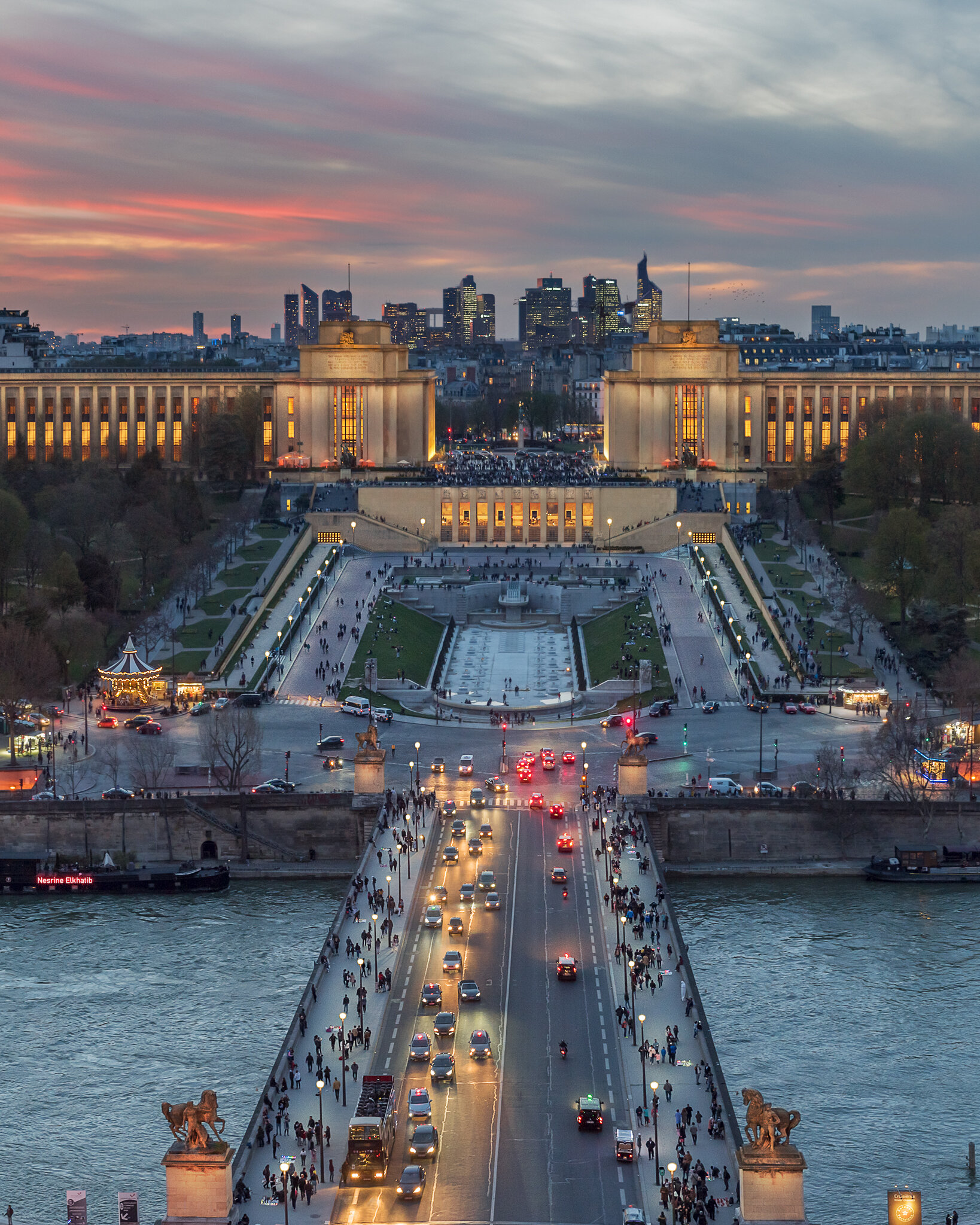 Trocadero from Eiffel Tower 