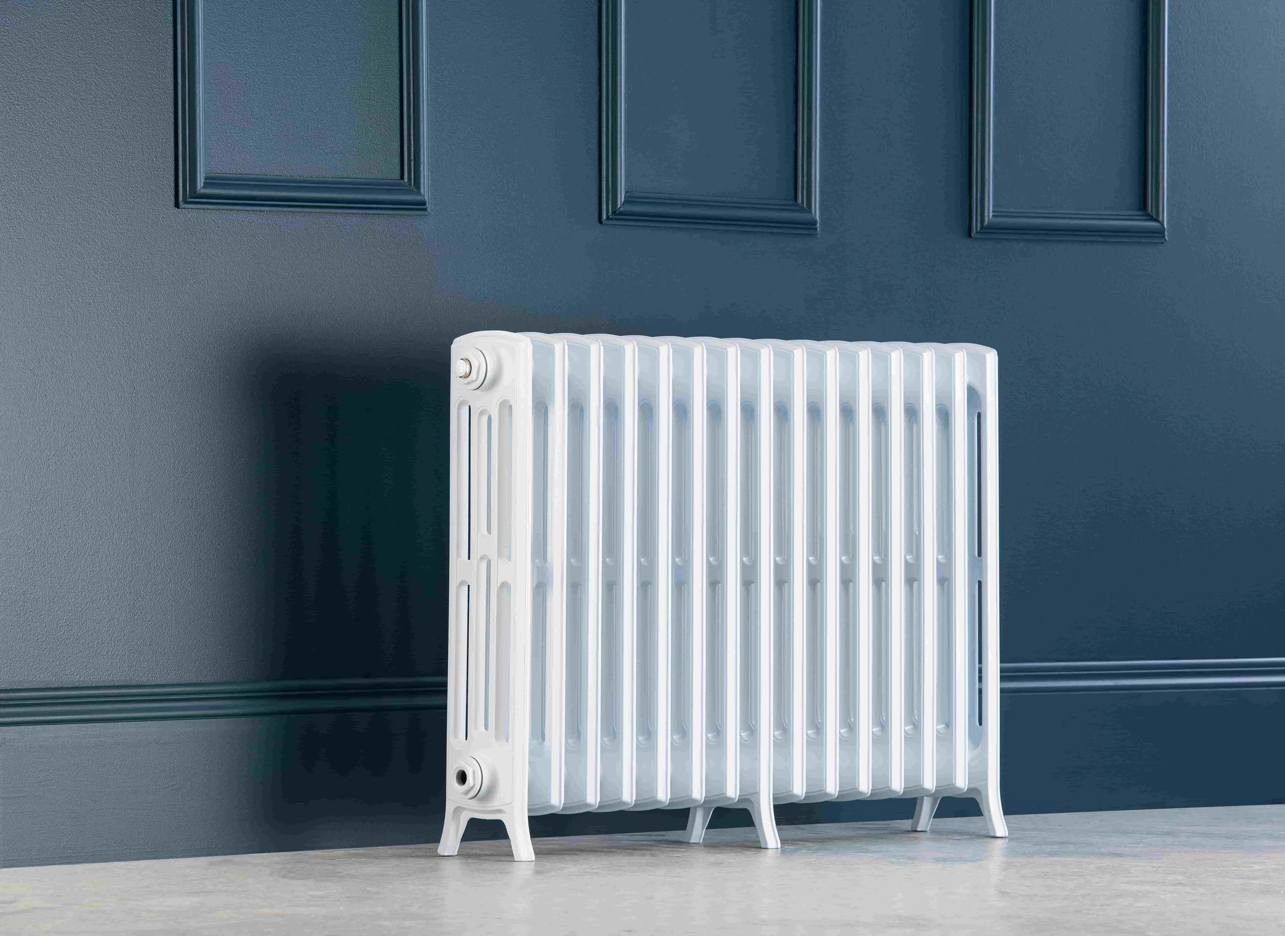 Aluminium Bi‑Metal 4 Column Radiator – Lightweight Vintage Style ...