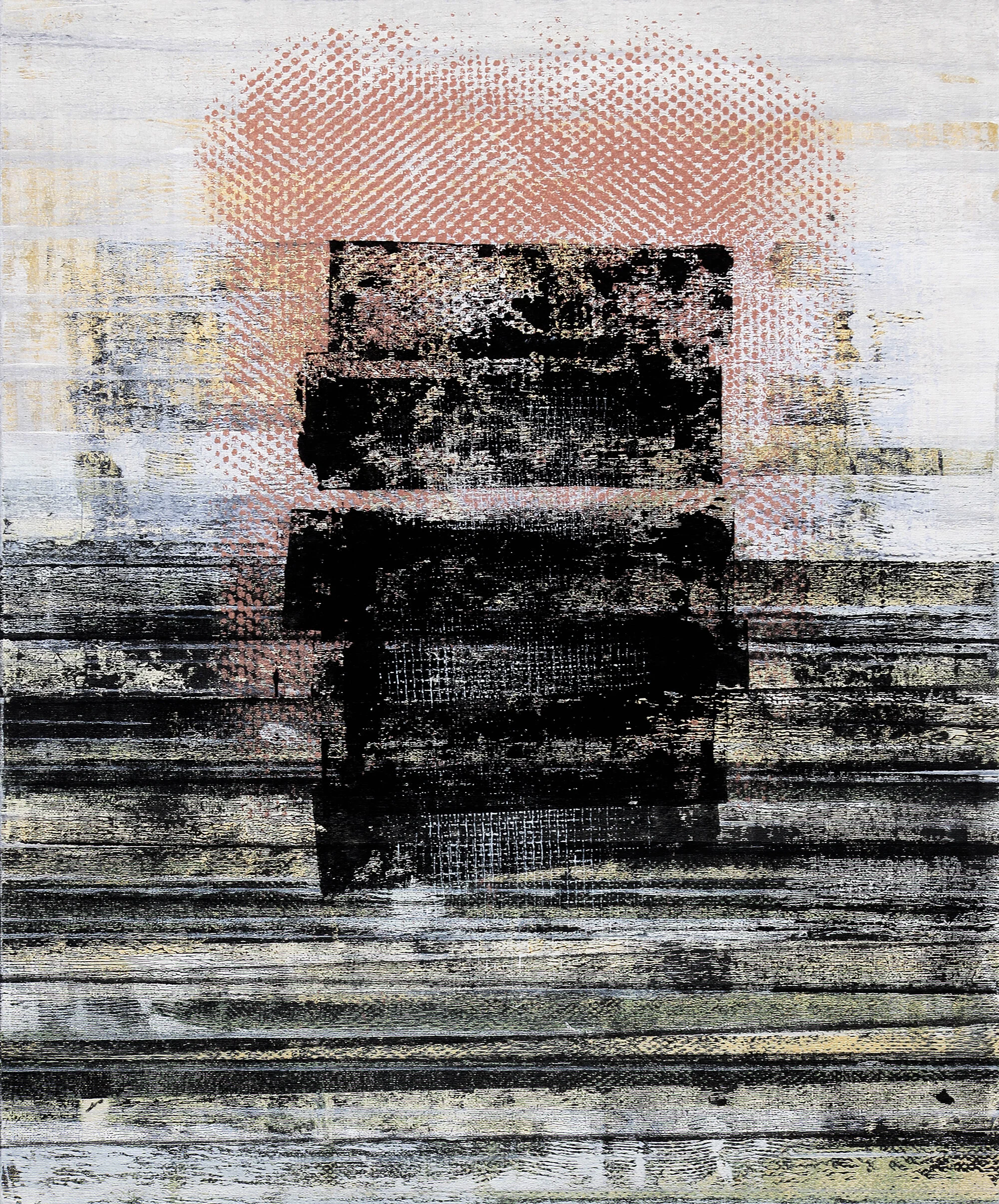 Episode 12. - acrylic on canvas board; 50,8 x 61 cm; 2019