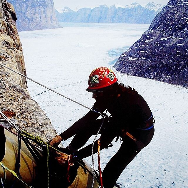 Baffin Island 1995:  Big walls are what I call &ldquo;blue collar&rdquo; climbing. They are a ton of work - manual labor. We fixed ropes almost 1,000&rsquo; of rope to a big ledge we called Mastadon Terrace (after Mammoth Terrace on El Cap). At that 