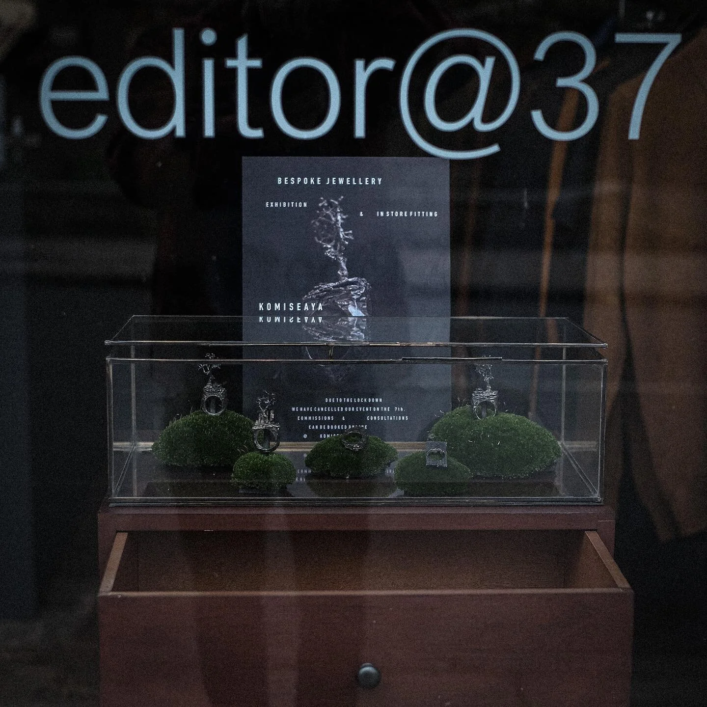 The lockdown put a swift end to our event this weekend but... we&rsquo;re still in full swing for Christmas. Contact us for a personal remote appointment, and pop by the lovely @editor37ltd  to see the collection on display. (Opposite the Olympic The