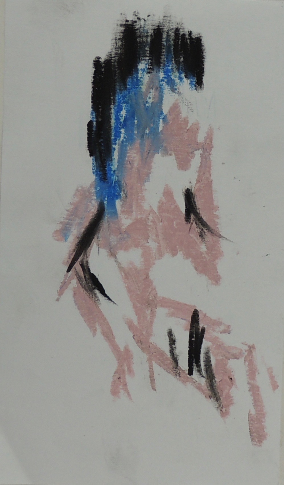  Untitled    Chalk pastel on paper    5” x 8.5”    2017  