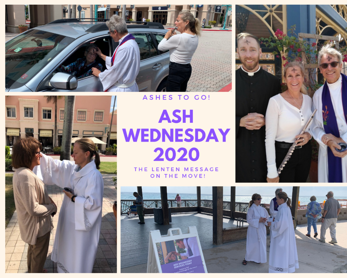 Ashes to go. The Lenten Message on the Move!