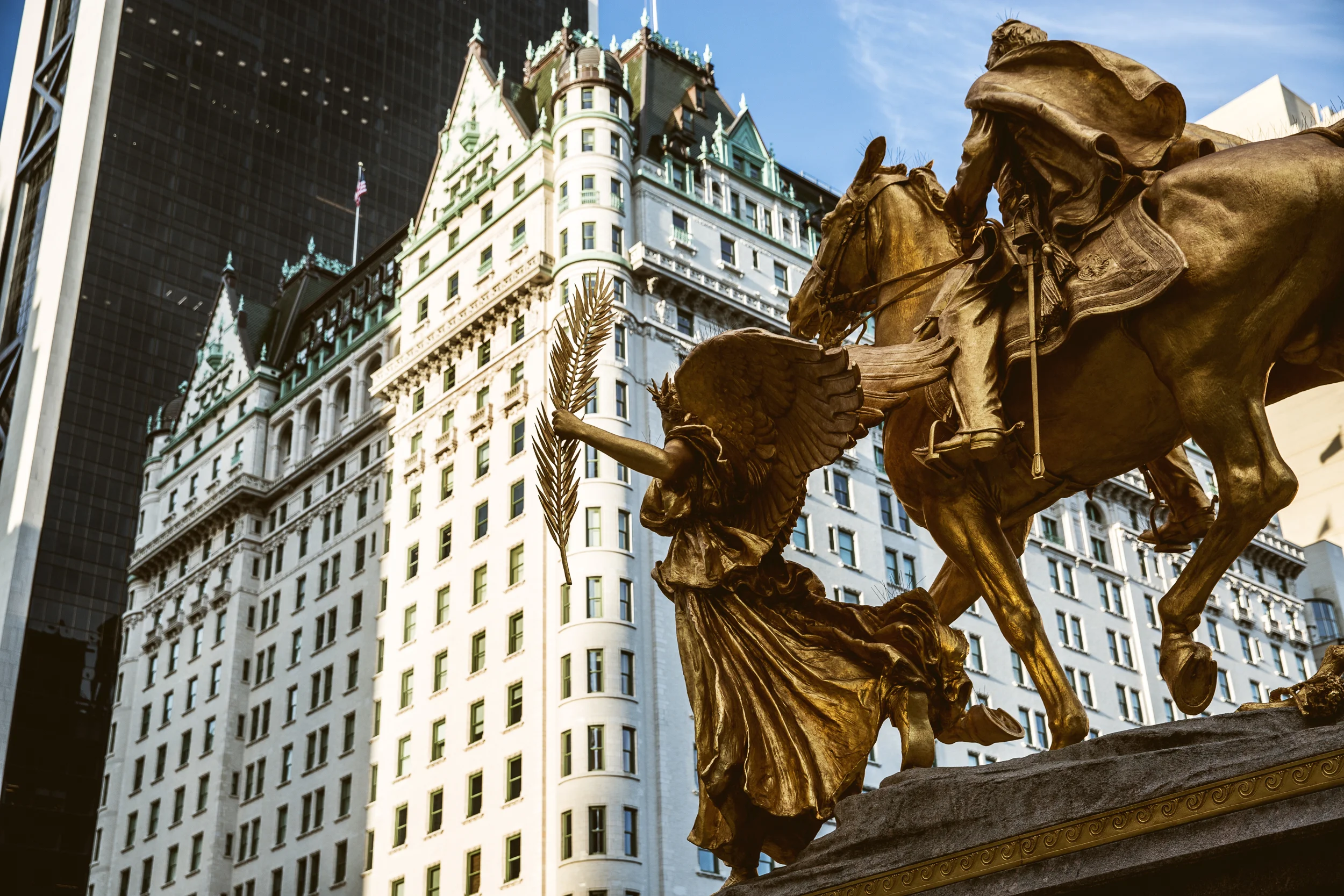 Sherman's march on the Plaza Hotel-.jpg