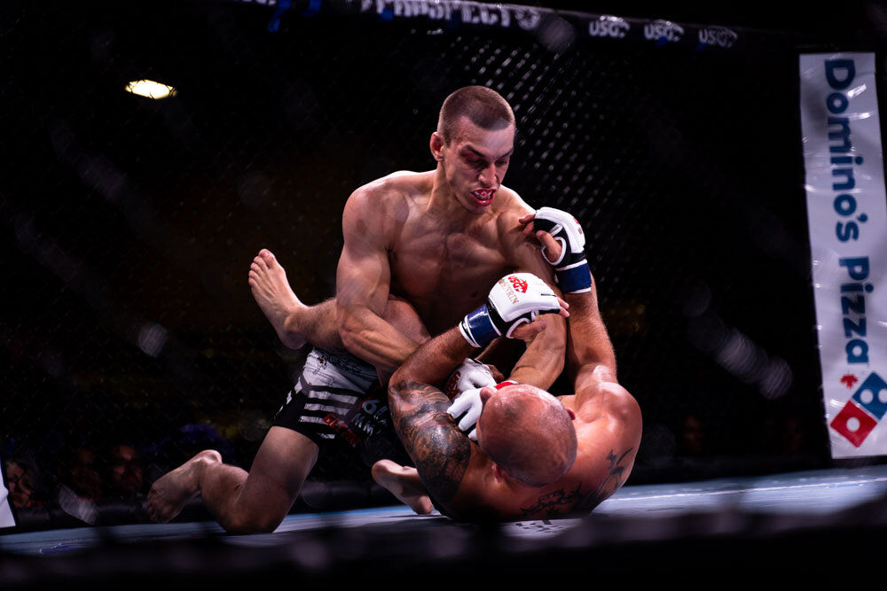 McAloon throws heavy hands from guard