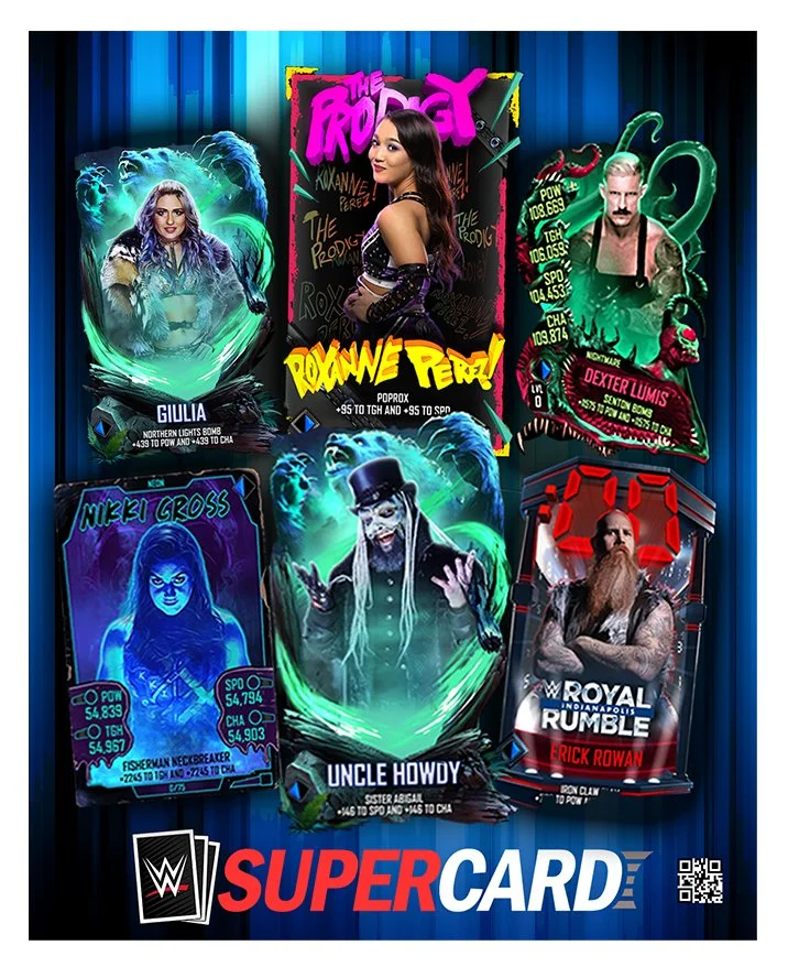 Showcase Feature, WWE Supercard Casey Gerber Creative Showcase Feature, WWE Supercard Casey Gerber Creative