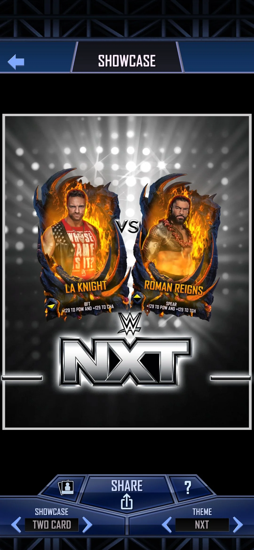 Showcase Feature, WWE Supercard  Casey Gerber Creative