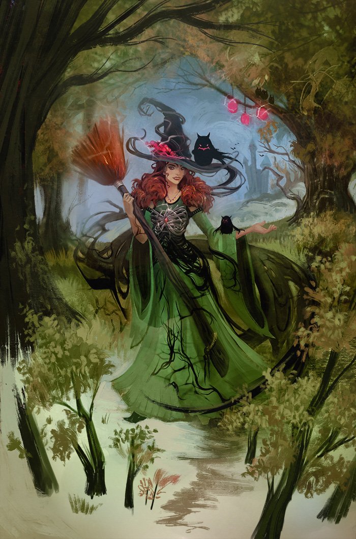 Spring Witch — Casey Gerber Creative