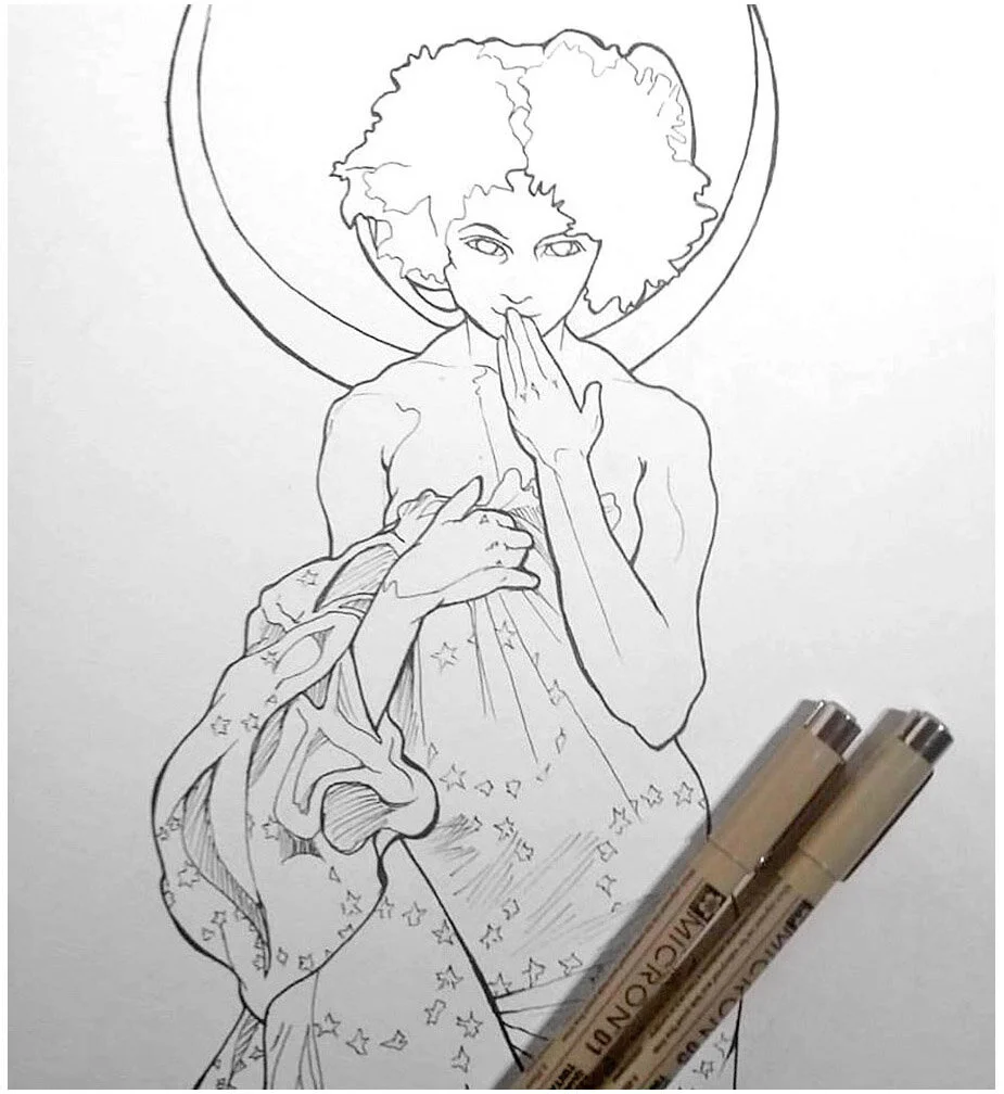 1Moonlight after Mucha line drawing.jpg