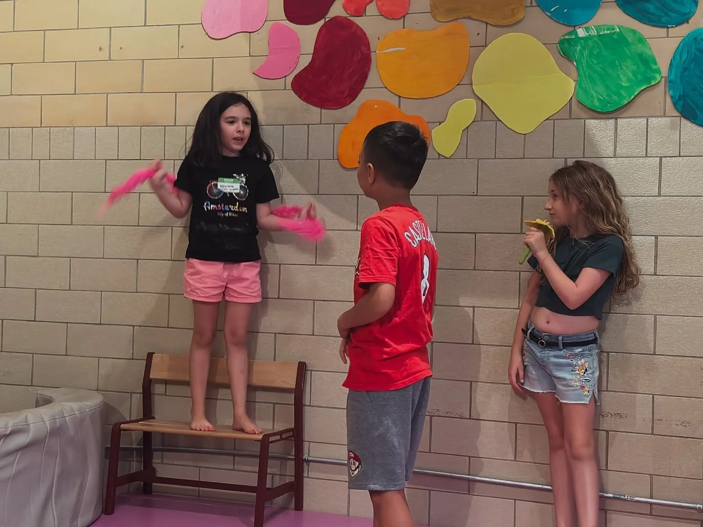 What do you get when you mix some precocious (and adorable! and grown!) kids with free time to create and make? The (greatest) Beehive Show!

At Beehive camps and aftercare, our magical kids explore and write and perform and try and do.

Side note: I