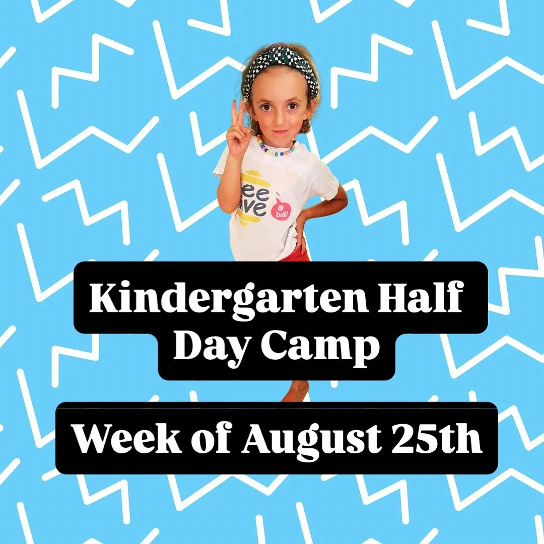 Ooo that week of August 25th is fast approaching 💎 and while it&rsquo;s back to school for all, it&rsquo;s also Kindergarten Half Day time, a fun obstacle for all families 🤪 

Drop-off your kiddo for half day Kindergarten Camp at Beehive or one of 