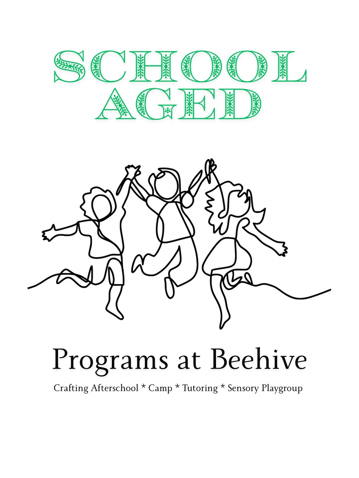 Please share our programs with all of the families of school aged kids in your communities ❤️

A family of a sweet kid that attends lot of our camps and programs recently sent us a picture of their now 7 year-old as a young toddler playing at Beehive