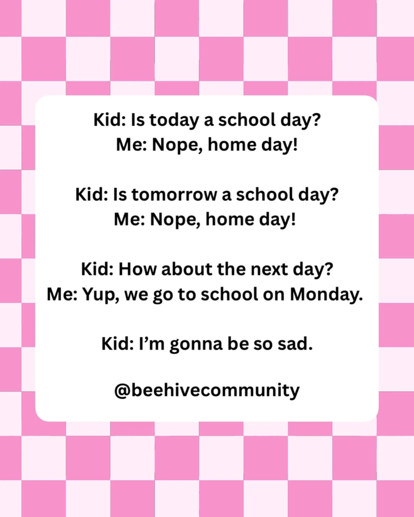 6 am Saturday and repeat for 12 years 😂