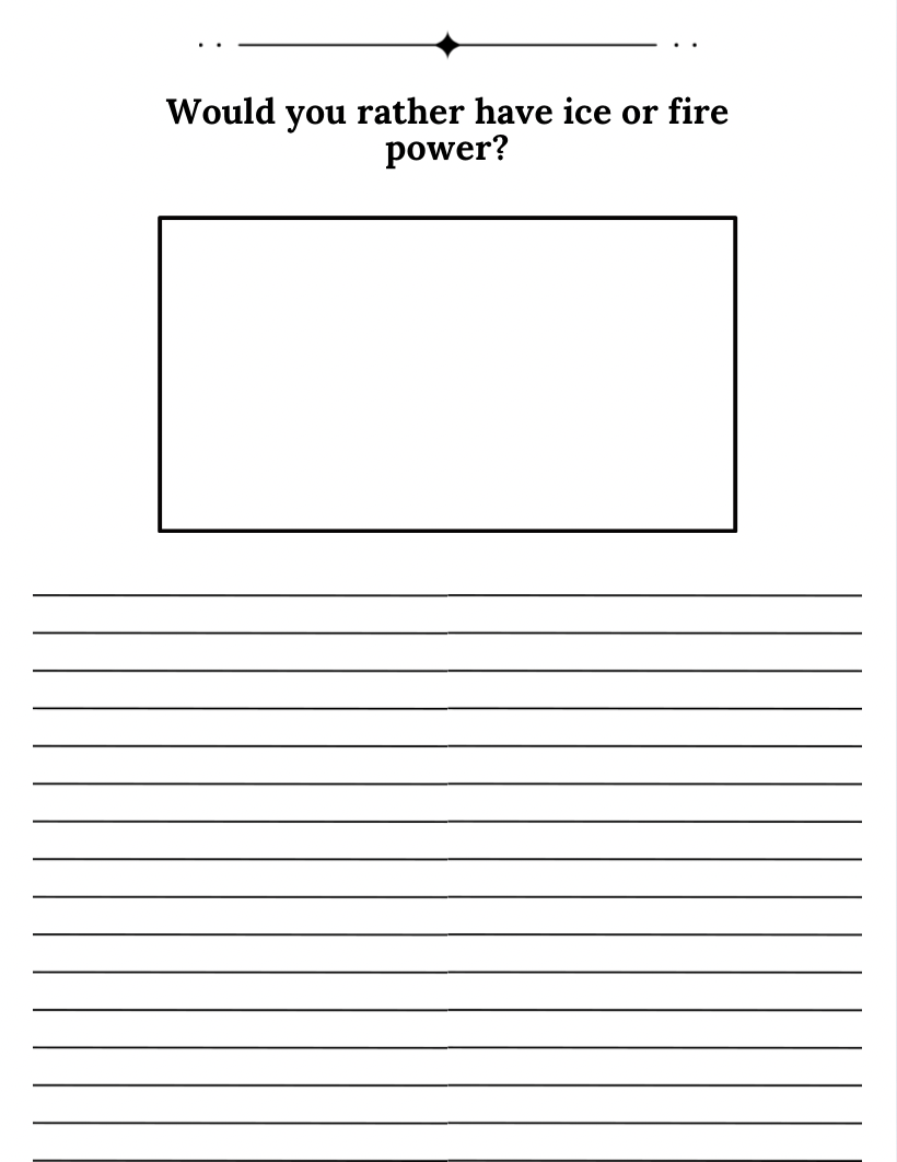 Winter Journal Prompt