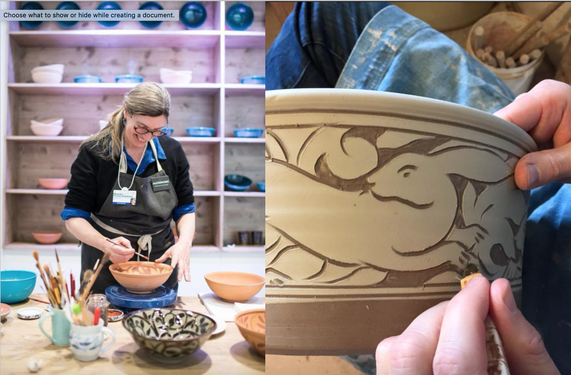  Pottery Experience with Miranda Thomas - Vermont Retreat - January 2020 