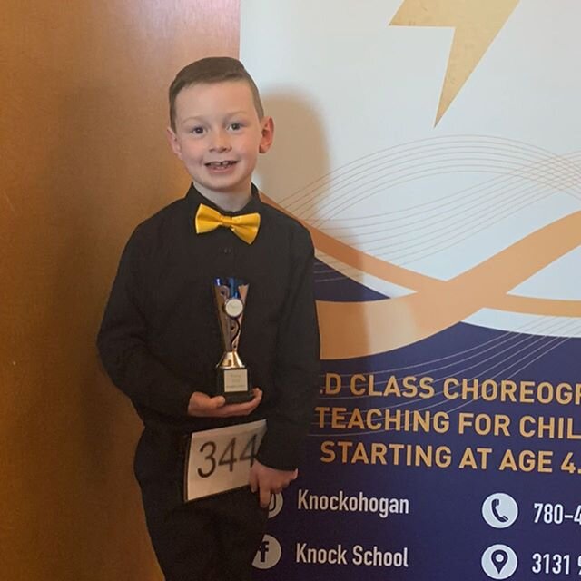 Hooray Kieran! 4th place in the reel trophy, and selected to dance as one of the most promising dancers of the feis!! All the hard work on your reel is paying off, way to go buddy! #mostpromisingdancer #whatastar