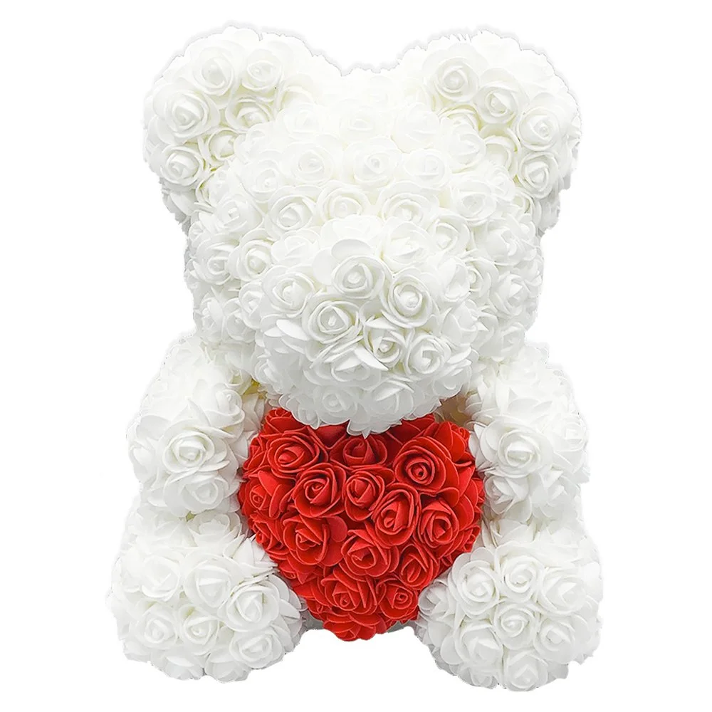 rose heart bear
