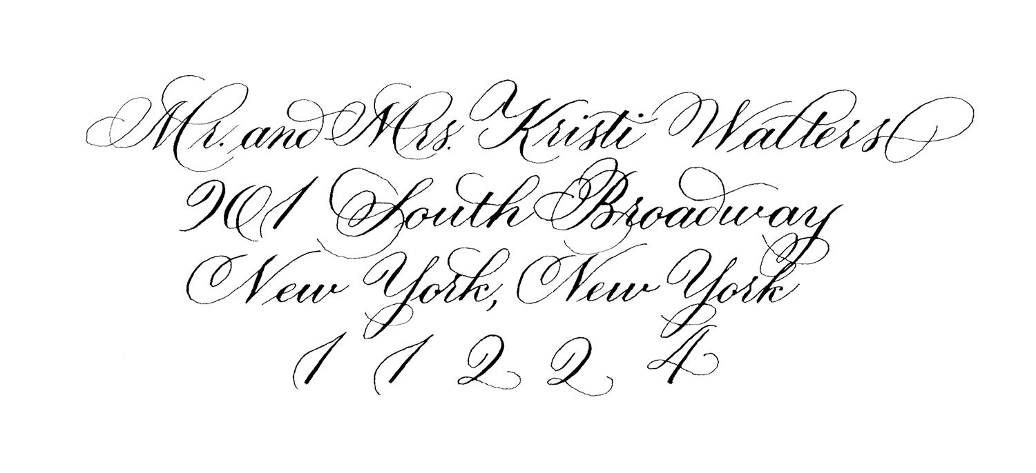 Calligraphy Styles — flourish & dot paper co.