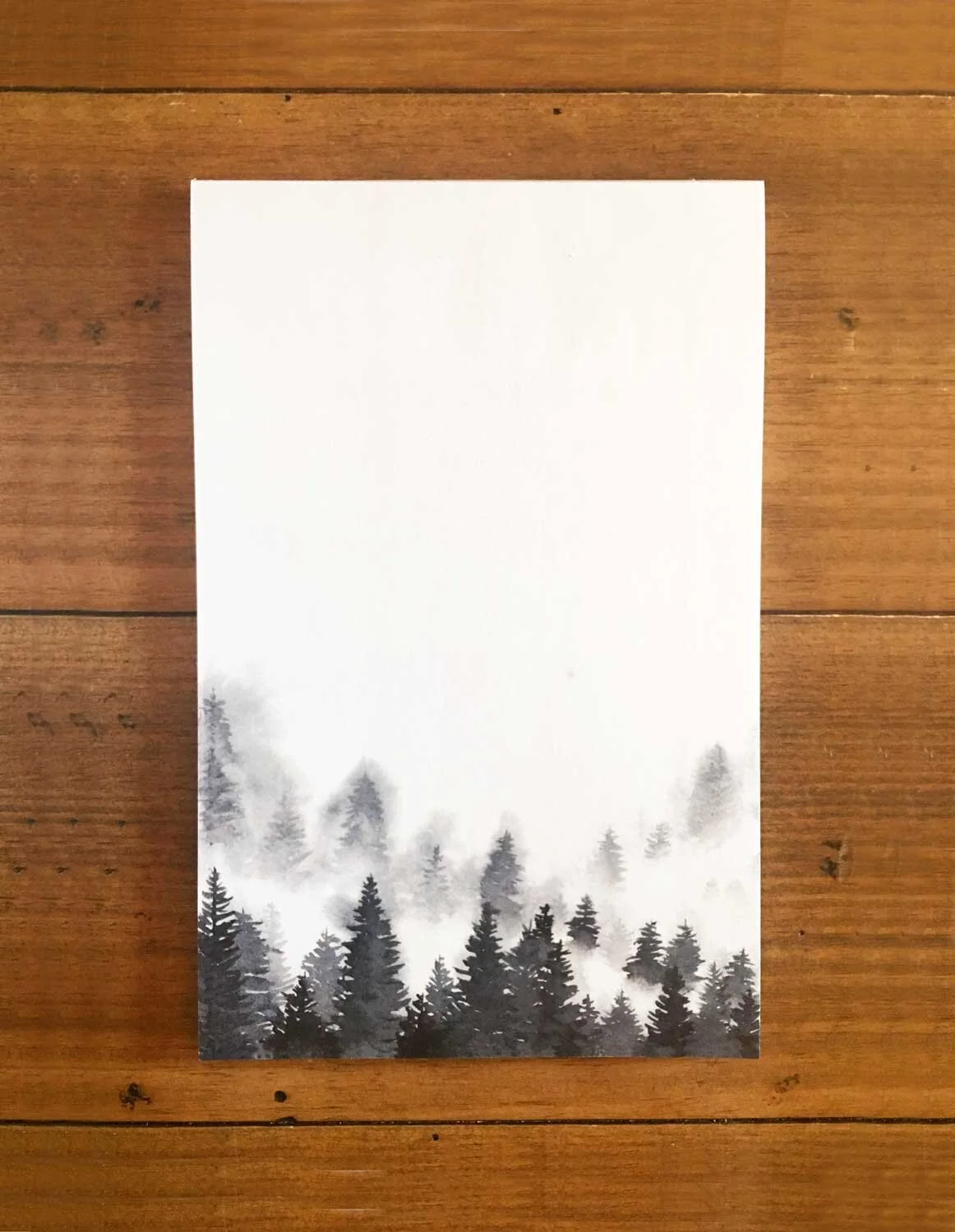 Misty Pines Notepad