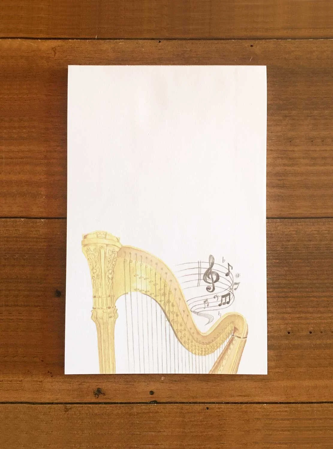 Harp Notepad